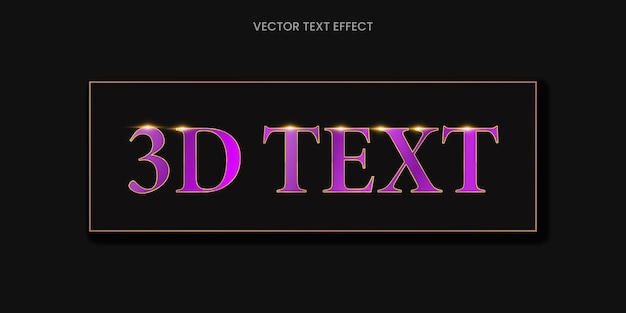 Texto 3D púrpura en el patrón
