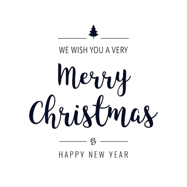 texto de felicitación de navidad fondo aislado