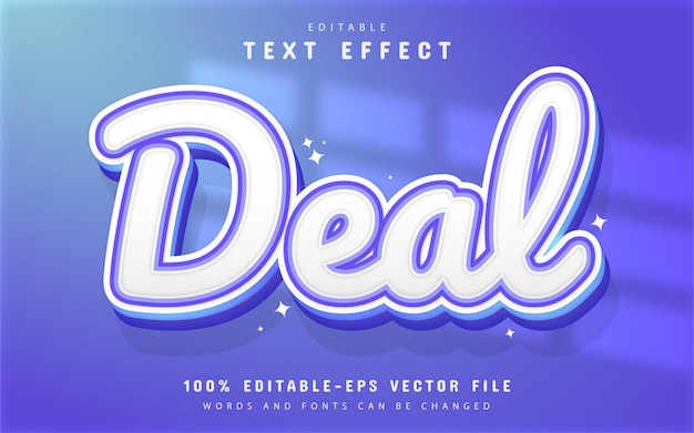 Texto de oferta, efecto de texto 3d editable