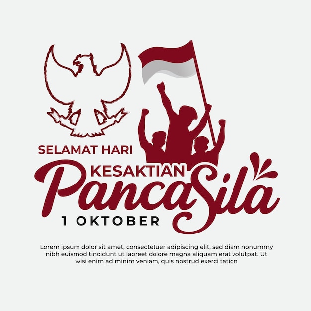 Texto de saludo para el feliz día de la pancasila