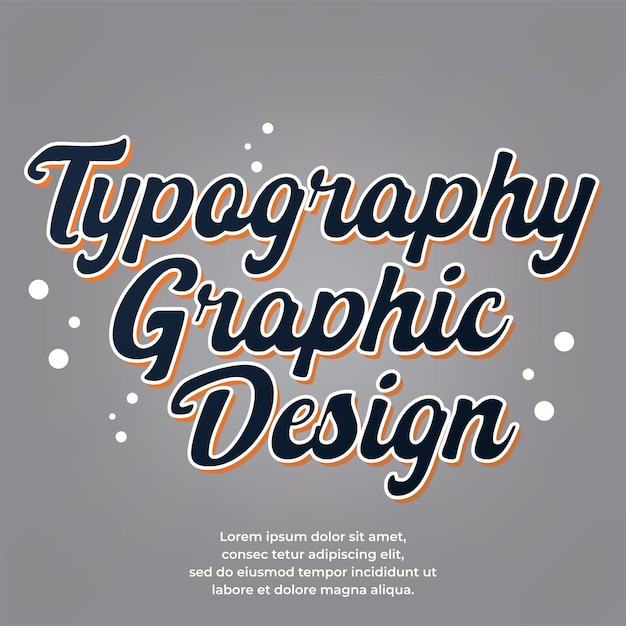 texto de tipografía moderna
