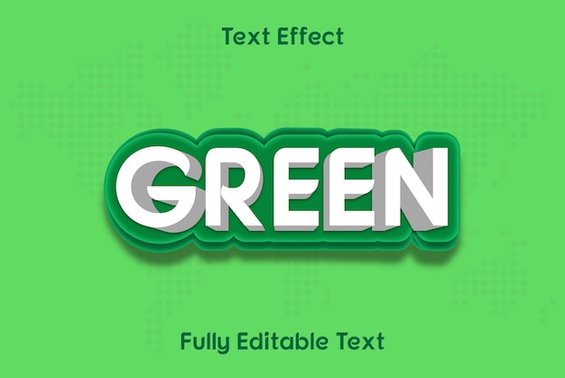 el texto en verde