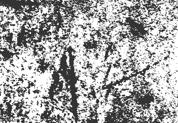 Textura abstracta angustiada Fondo grunge de color blanco y negro Fondo abstracto Vector
