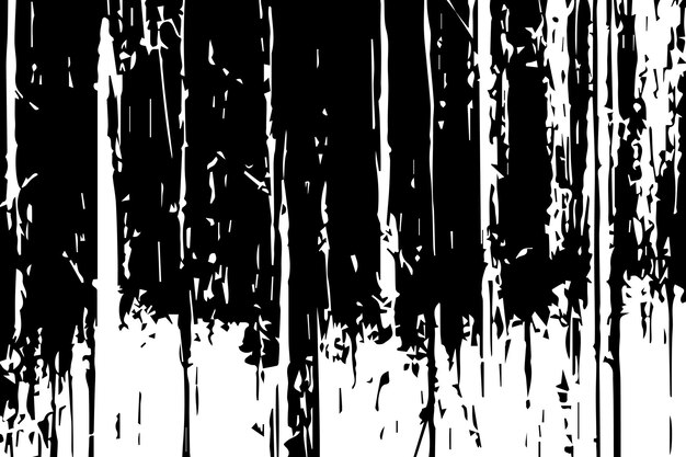 Textura abstracta del bosque en blanco y negro