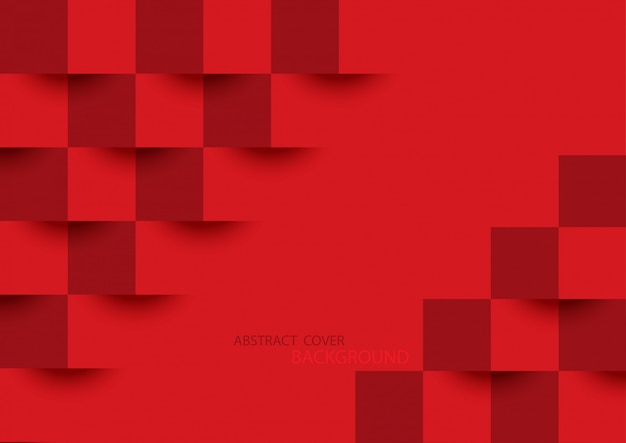 Vector textura abstracta roja.