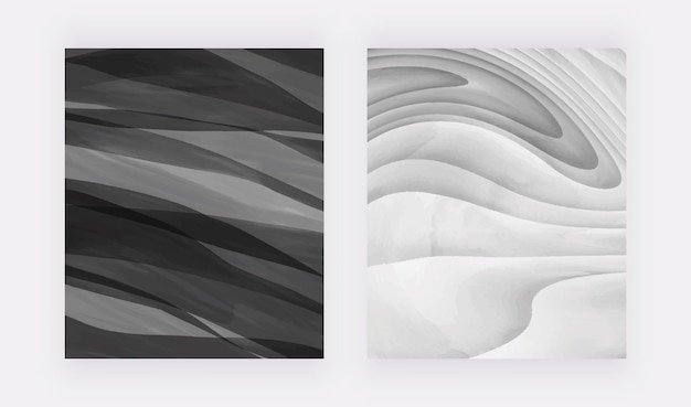Textura de acuarela en blanco y negro