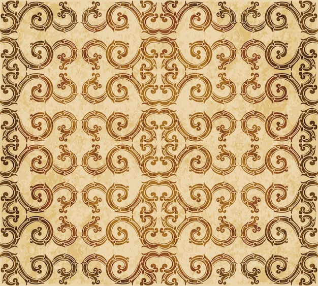 Textura de acuarela marrón, patrón transparente, marco redondo curva