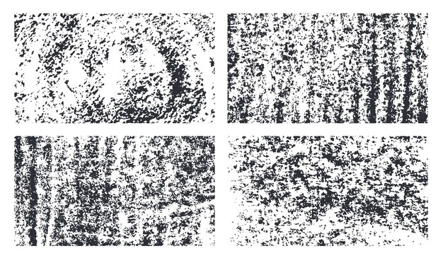 Textura de angustia de texturas grunge Set T
