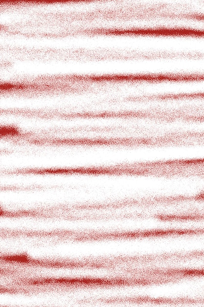 Textura áspera roja con fondo blanco. Textura de superposición de angustia