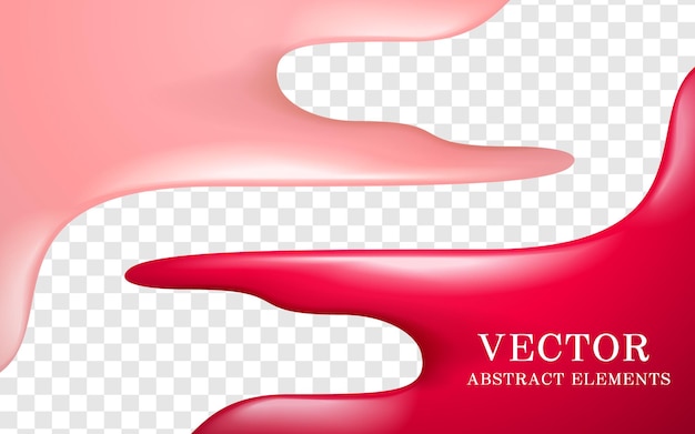 Vector textura atractiva para el brillo labial