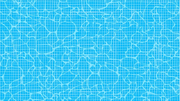 textura azul de la piscina. ilustración vectorial
