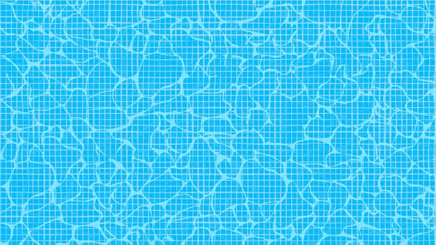 Vector textura azul de la piscina. ilustración vectorial