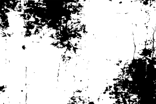 textura en blanco y negro de superposición desgastada desgastada áspera y sucia