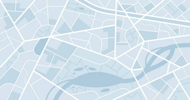 Textura de las calles del mapa Esbozo de la red de carreteras de la ciudad Abstracto cartografía en blanco y negro Fondo con plan de calles de línea Ilustración del mapa de carreteras vectorial de la ciudad