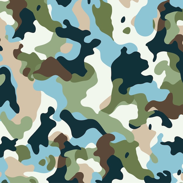 textura camuflaje militar repite el patrón sin costuras