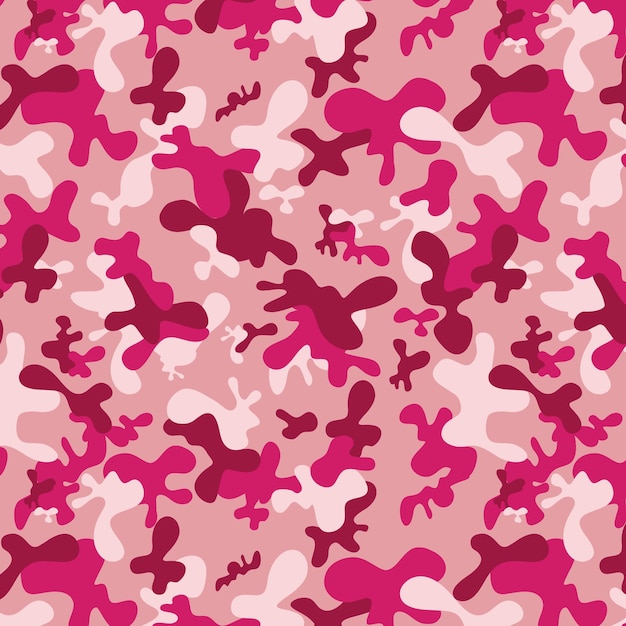 Textura de camuflaje rosa para temas de moda y militares