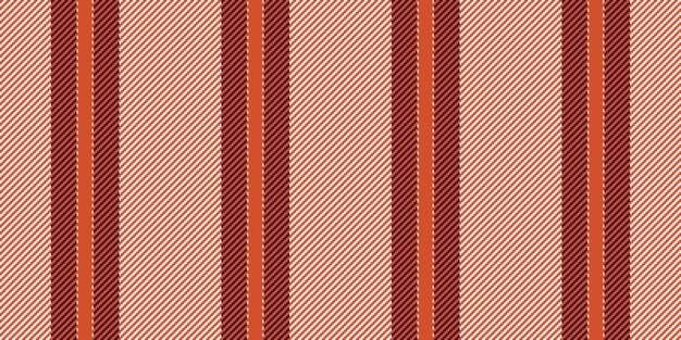 Textura cómoda fondo vectorial tela de patrón fluido vertical líneas sin costuras de rayas en negrita textil en colores rojo y blanco