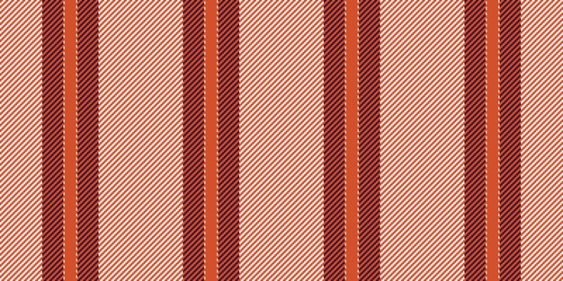 Textura cómoda fondo vectorial tela de patrón fluido vertical líneas sin costuras de rayas en negrita textil en colores rojo y blanco