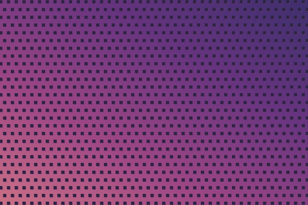 Textura sin costuras de cuero perforado con colores de gradiente púrpura patrón punteado ilustración vectorial