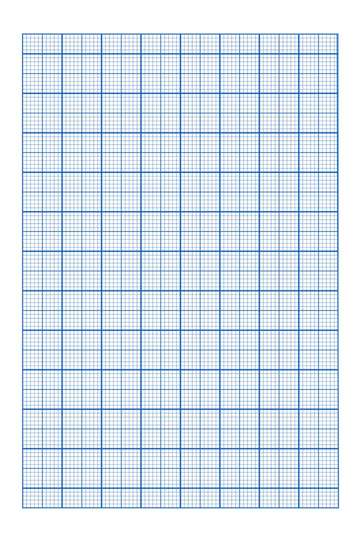 Vector textura de cuadrícula azul de la página vertical del cuaderno plantilla de hoja a cuadros para el trabajo de oficina de educación matemática