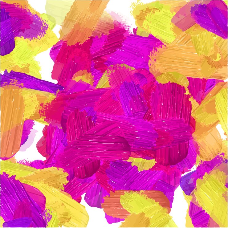 Vector textura diseño artístico de fondo con trazo de pincel