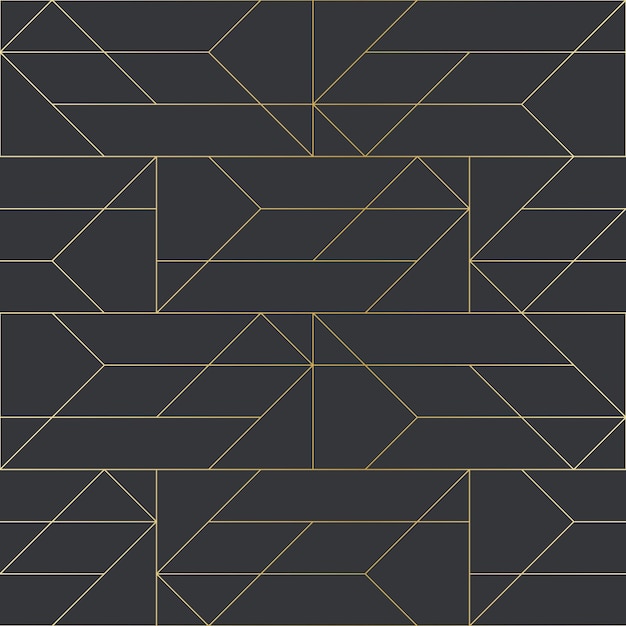 textura dorada. Patrón geométrico sin costuras. fondo dorado. Patrón transparente de vector. Fondo geométrico con rombos y nodos. Patrón geométrico abstracto.