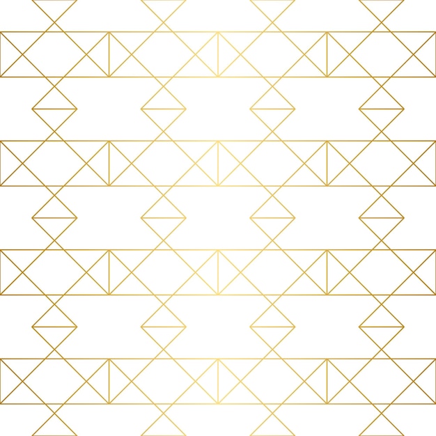 Textura dorada Patrón geométrico transparente Fondo dorado Fondo geométrico con rombos y nodos