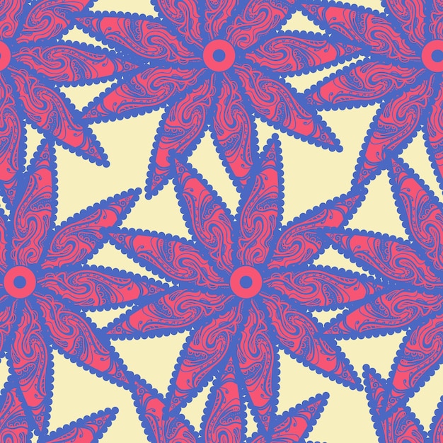 Vector textura floral