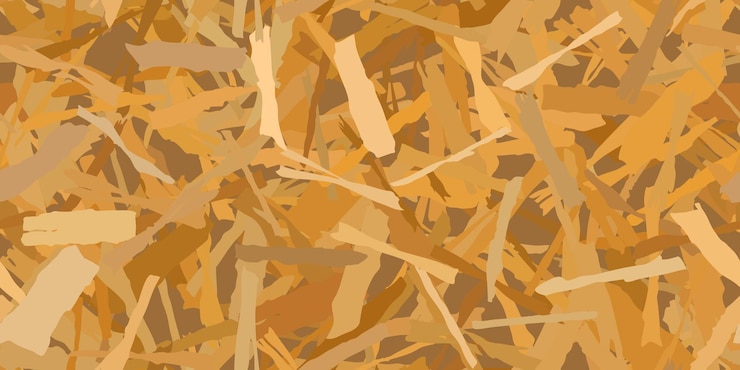 Vector textura fluida de paneles de construcción osb de astillas de madera