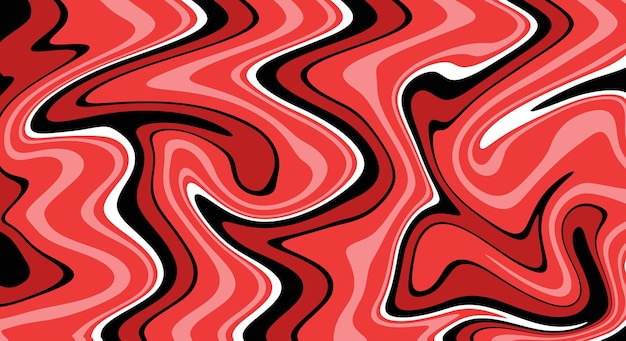 Textura de fluido rojo giratorio