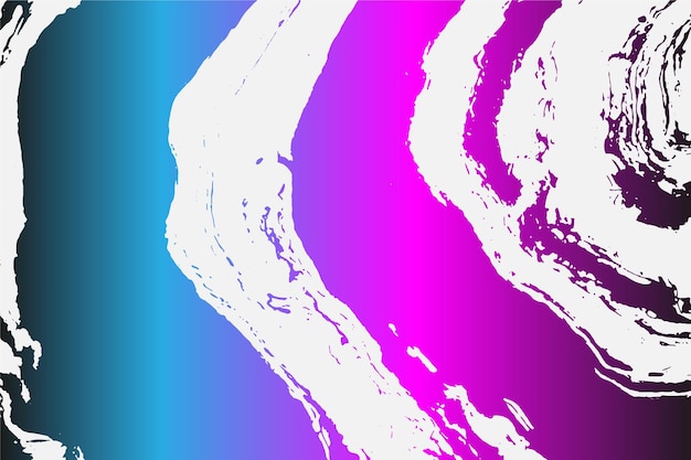 Textura de fondo abstracta con efecto de destrucción manchas de tinta grunge superposición de angustia concepto de pared sucia áspera lilac azul metálico desgastado efecto desgastado fondo vectorial
