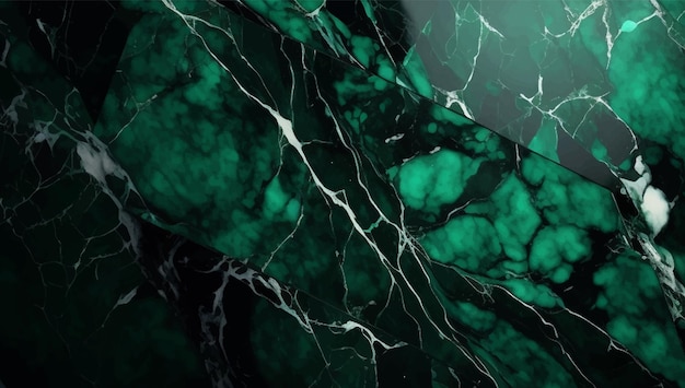 Textura de fondo abstracto de mármol verde ilustración vectorial