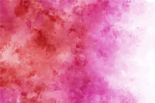 Vector textura de fondo abstracto rosa y rojo acuarela ombre