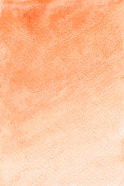 Textura de fondo de acuarela naranja, papel digital