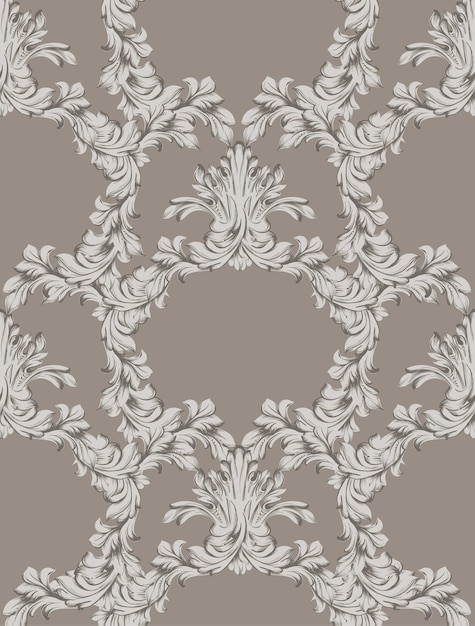 Textura de fondo de decoración de ornamento clásico. fondos de grunge vintage vector