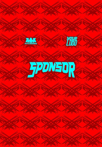 Textura de fondo diseño de camiseta de fútbol deportivo para deporte de sublimación