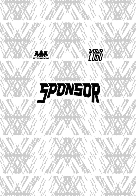 Textura de fondo diseño de camiseta de fútbol deportivo para deporte de sublimación