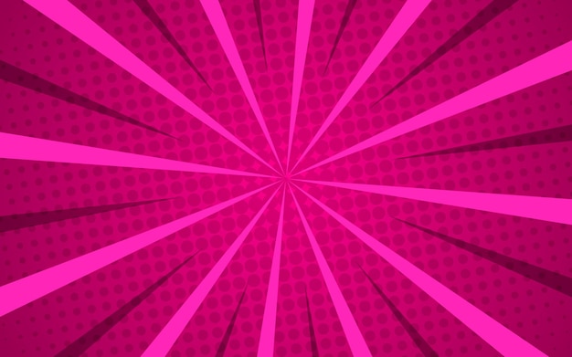 Textura de fondo de estilo cómico plano