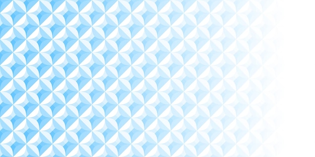 Textura de fondo geométrico blanco y azul abstracto