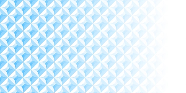 Vector textura de fondo geométrico blanco y azul abstracto