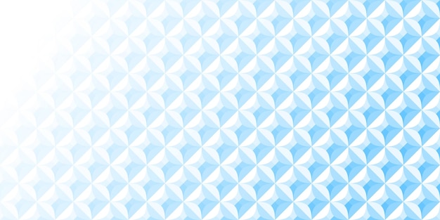 Vector textura de fondo geométrico blanco y azul abstracto