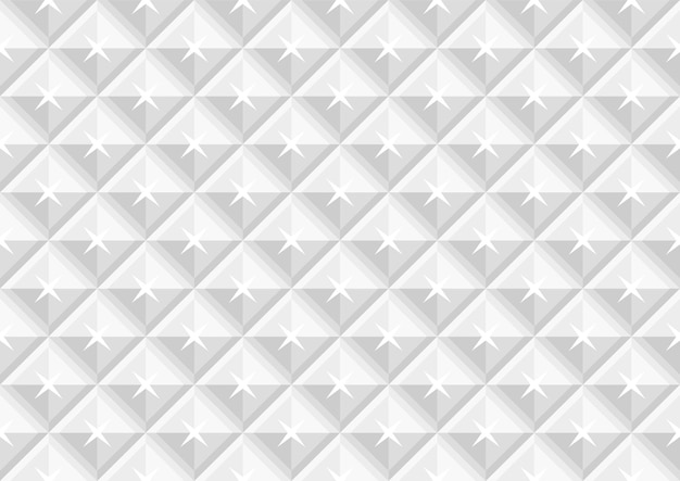 Textura de fondo geométrico blanco y gris abstracto, plantilla de diseño de fondo geométrico