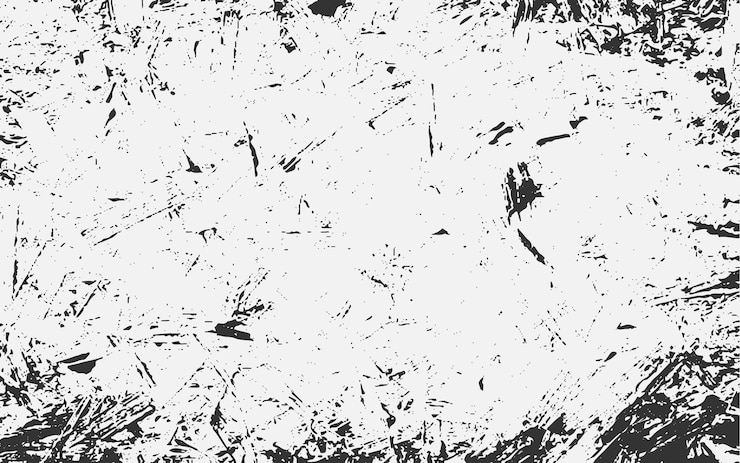 Textura de fondo de grunge. Angustiado, rayado. negro aislado sobre fondo blanco
