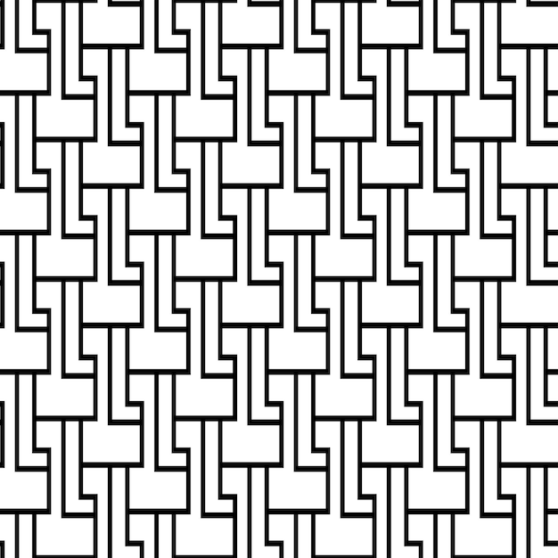 Textura de fondo monocromática patrón geométrico sin costuras en una capa transparente en estilo oriental