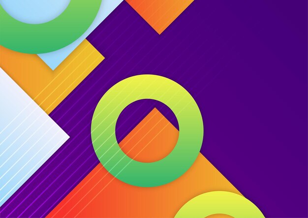 Textura de fondo de patrón geométrico que fluye degradado de moda abstracta para el diseño de portada de póster Plantilla de banner de degradado de color mínimo Forma de onda vectorial moderna para folleto