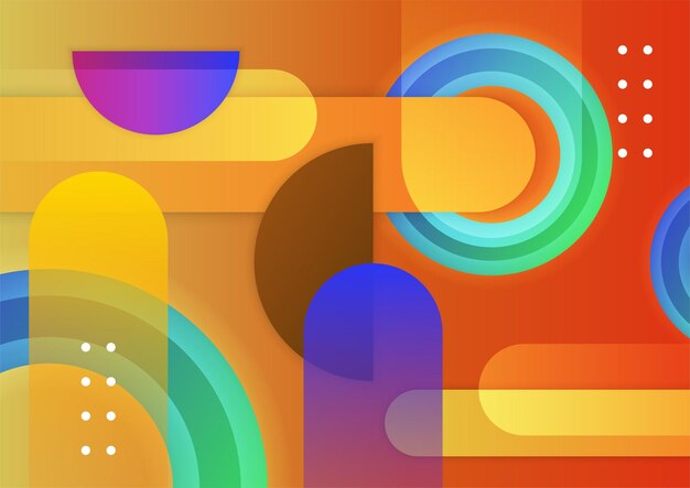 Textura de fondo de patrón geométrico que fluye degradado de moda abstracta para el diseño de portada de póster Plantilla de banner de degradado de color mínimo Forma de onda vectorial moderna para folleto