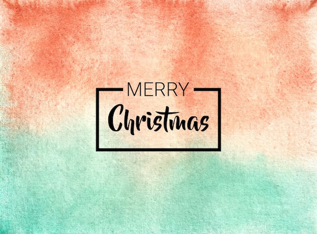 Textura de fondo de pincel de sombreado de acuarela abstracta de Navidad
