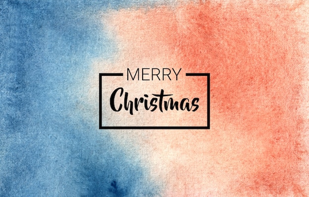 Textura de fondo de pincel de sombreado de acuarela abstracta de Navidad