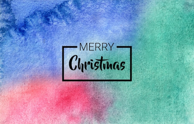Textura de fondo de pincel de sombreado de acuarela abstracta de Navidad