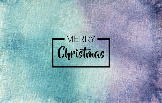 Textura de fondo de pincel de sombreado de acuarela abstracta de Navidad